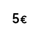 5 €
